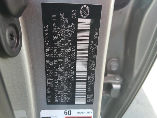 2020 LEXUS ES 350 F S 58AGZ1B11LU052173