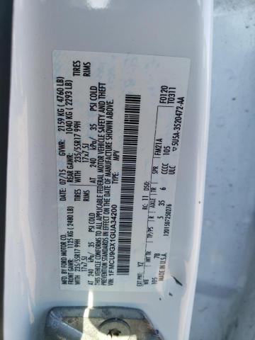 2016 FORD ESCAPE SE - 1FMCU9GX1GUA34200