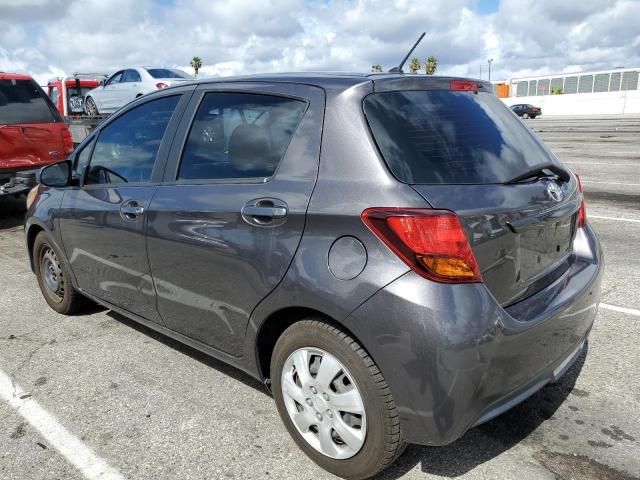 TOYOTA YARIS 2015 gray hatchbac gas VNKKTUD30FA031562 photo #3