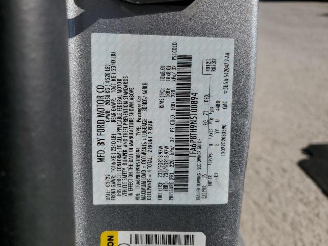 1FA6P8TH9N5100894 2022 FORD ALL Models