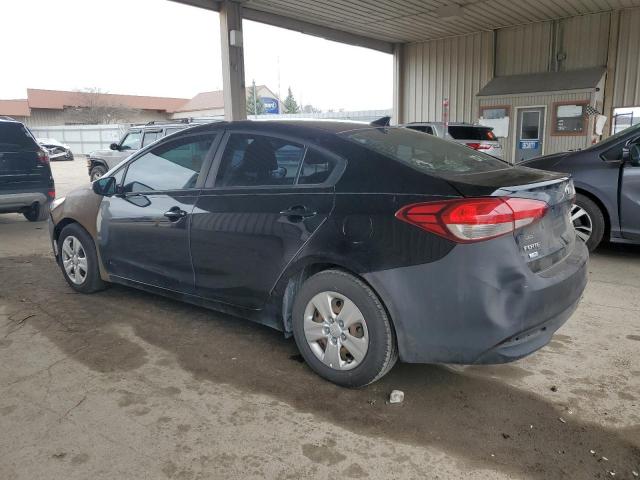 KIA FORTE LX 2017 black  gas 3KPFK4A74HE089159 photo #3