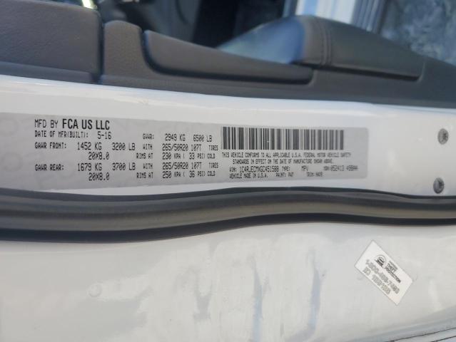 2016 JEEP GRAND CHER - 1C4RJECMXGC451588