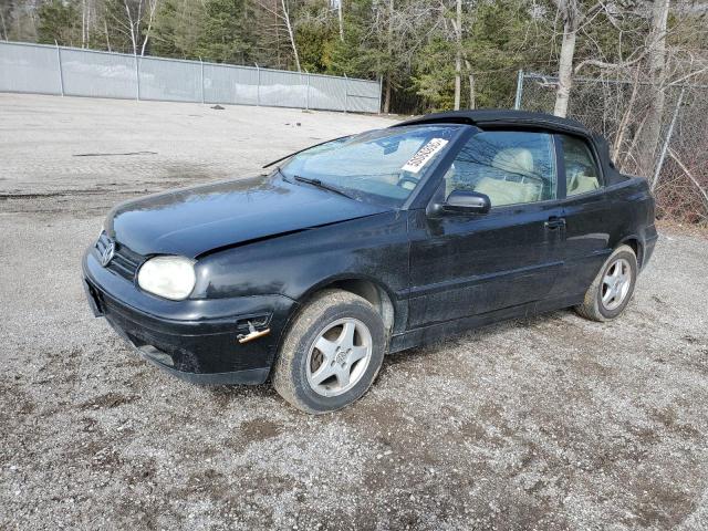 VOLKSWAGEN CABRIO GLS 1999 black  gas 3VWDB61EXXM811432 photo #1