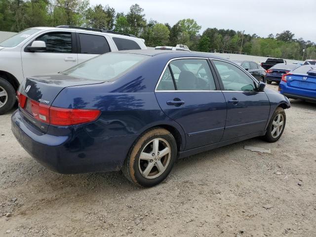 HONDA ACCORD EX 2005 blue  gas 1HGCM567X5A079182 photo #4