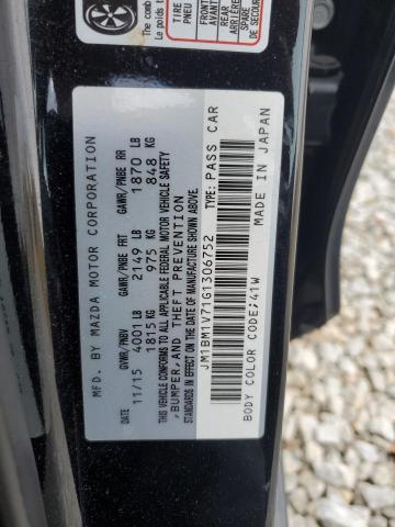2016 MAZDA 3 TOURING - JM1BM1V71G1306752