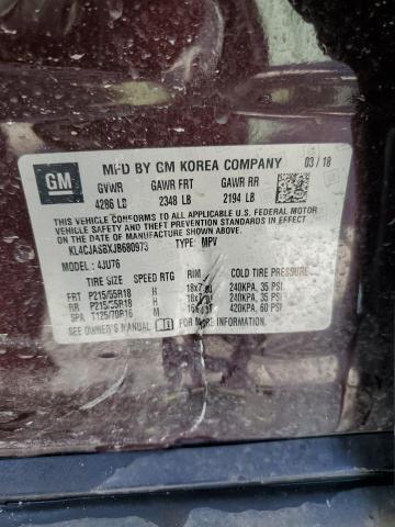 2018 BUICK ENCORE PRE - KL4CJASBXJB680973