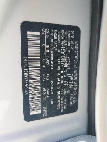 2022 NISSAN ROGUE SPOR - JN1BJ1BW9NW490054