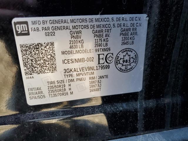 2022 GMC TERRAIN SL 3GKALVEV9NL179599