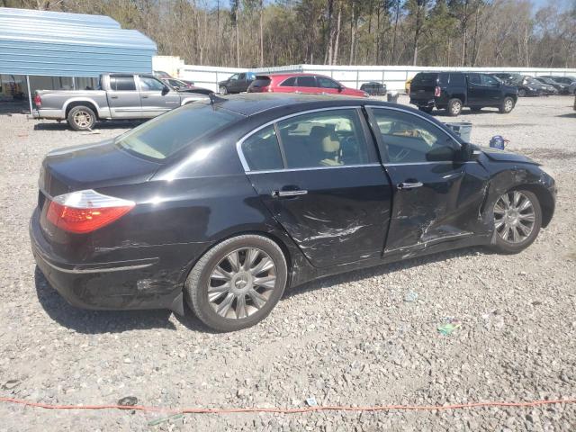 HYUNDAI GENESIS 3. 2009 black  gas KMHGC46E69U041086 photo #4