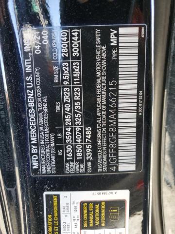 2021 MERCEDES-BENZ GLS 580 4M - 4JGFF8GE8MA466215