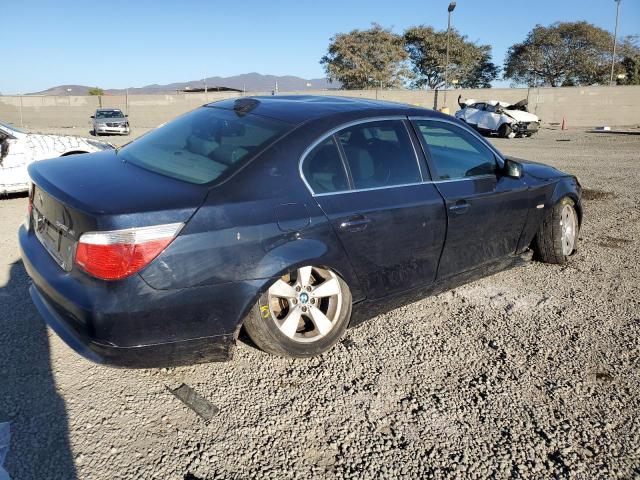 BMW 530 XI 2007 blue sedan 4d gas WBANF73547CU27630 photo #4