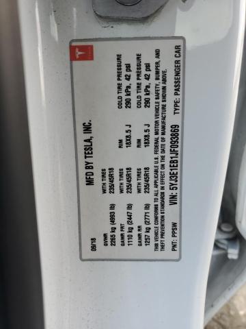2018 TESLA MODEL 3 - 5YJ3E1EB1JF093869
