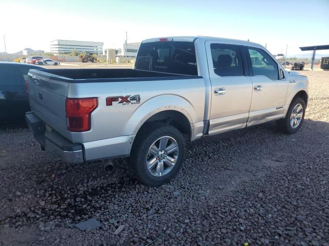 FORD F150 SUPER 2019 silver  diesel 1FTFW1E14KFA41716 photo #4