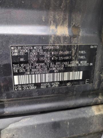 2019 TOYOTA RAV4 LE - JTMF1RFVXKD034361