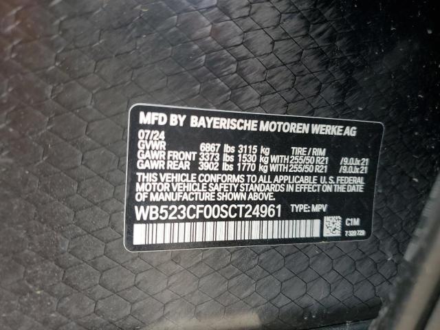 2025 BMW IX XDRIVE5 - WB523CF00SCT24961