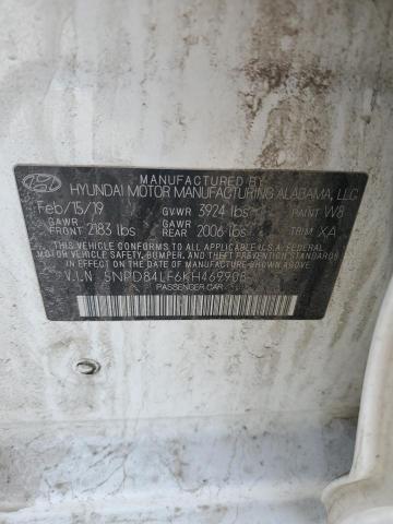 2019 HYUNDAI ELANTRA SE - 5NPD84LF6KH469908