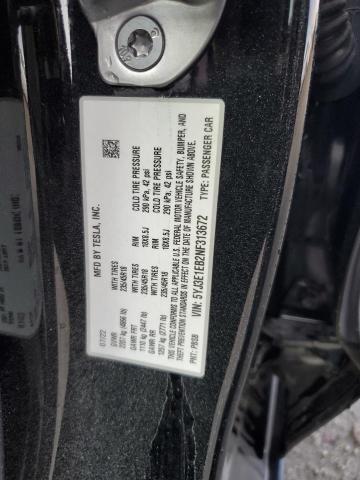 2022 TESLA MODEL 3 - 5YJ3E1EB2NF313672