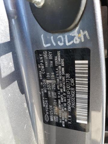 2015 HYUNDAI GENESIS 3. - KMHGN4JE4FU017138