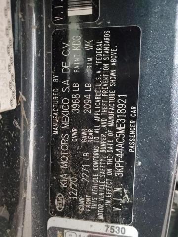 2021 KIA FORTE GT - 3KPF44AC5ME318921