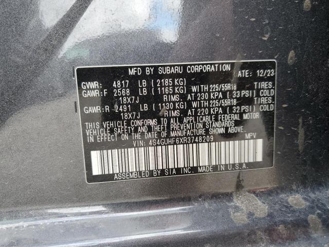 2024 SUBARU CROSSTREK - 4S4GUHF6XR3748209