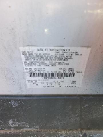 2017 FORD TAURUS SHO 1FAHP2KT9HG140011