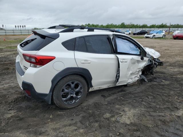 SUBARU CROSSTREK 2021 white  gas JF2GTHSC0MH314610 photo #4