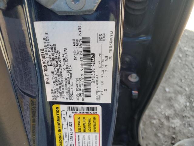 2017 LINCOLN MKZ RESERV - 3LN6L5E98HR622360