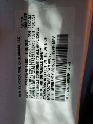 2020 HONDA ODYSSEY LX 5FNRL6H2XLB015361