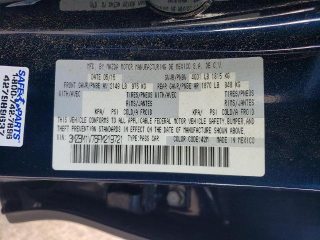 2015 MAZDA 3 TOURING - 3MZBM1V76FM219721