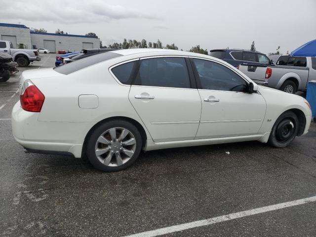 INFINITI M35 BASE 2007 white  gas JNKAY01E47M301282 photo #4