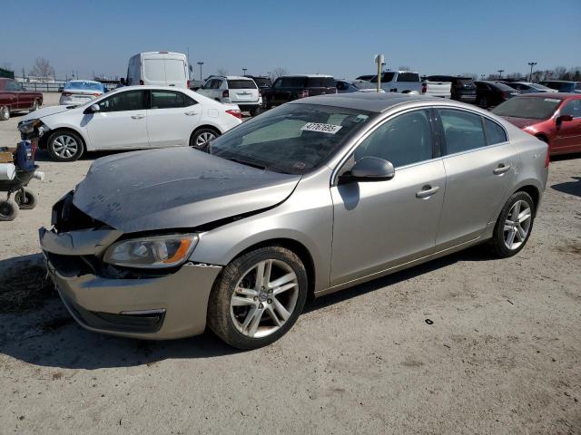 VOLVO S60 T5 2014 tan  gas YV1612FS4E2274111 photo #1