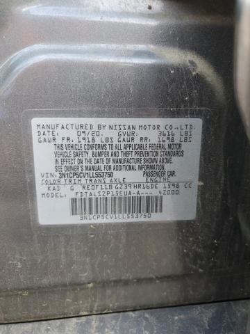 2020 NISSAN 200SX/SE 3N1CP5CV1LL553750