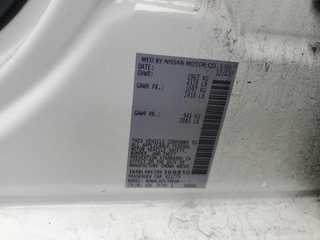 2024 NISSAN ALTIMA S - 1N4BL4BV2RN368850