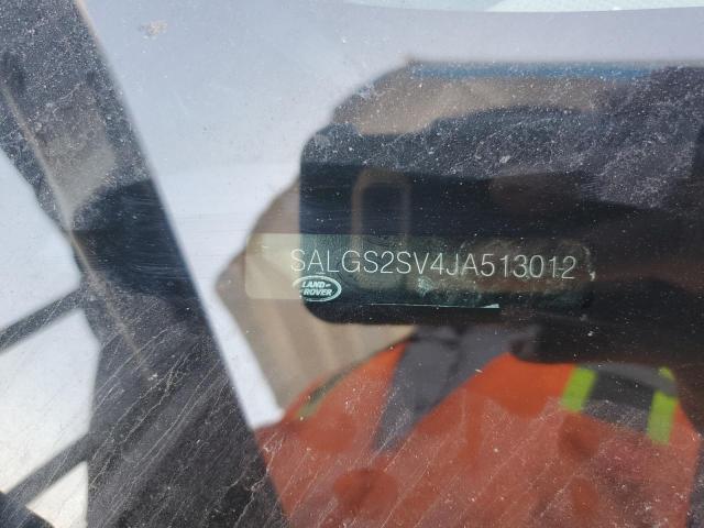 2018 LAND ROVER RANGE ROVE - SALGS2SV4JA513012