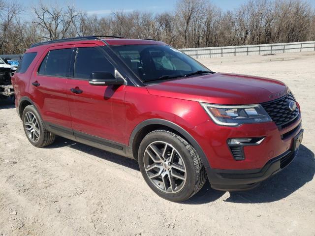 Vin: 1fm5k8gt2jgb55300, lot: 48399585, ford explorer sport 20184