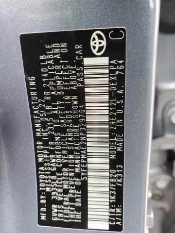 2022 TOYOTA COROLLA LE - 5YFEPMAE2NP329704