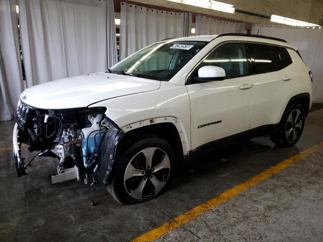 JEEP COMPASS LA 2019 white  gas 3C4NJDBB6KT729375 photo #1