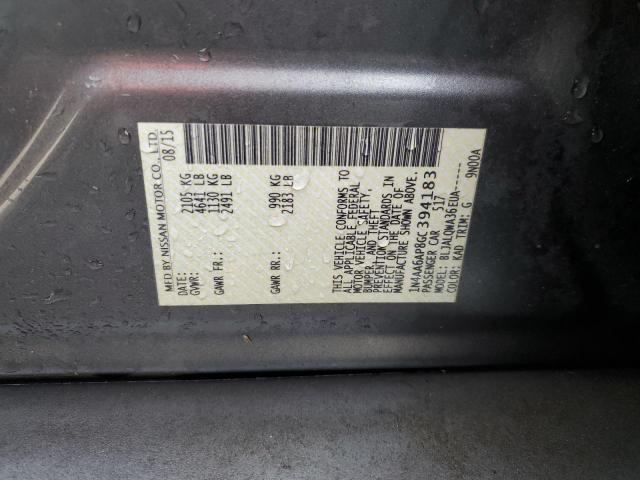 2016 NISSAN MAXIMA 3.5 - 1N4AA6AP8GC394183