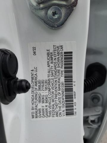 2022 HONDA INSIGHT EX - 19XZE4F50NE013381