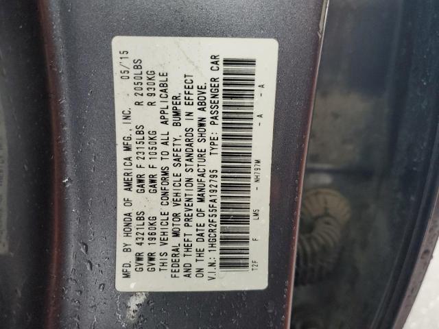 2015 HONDA ACCORD SPO - 1HGCR2F55FA192795