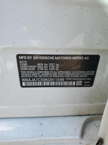 2019 BMW 530 XI - WBAJA7C50KG911549