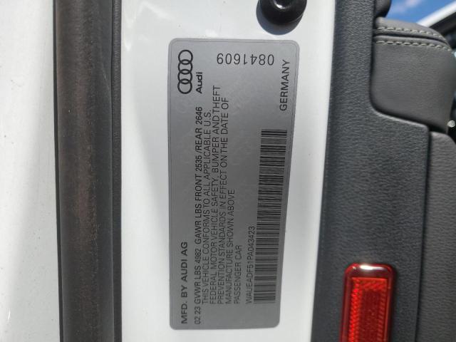 2023 AUDI A5 PRESTIG WAUEADF51PA043423