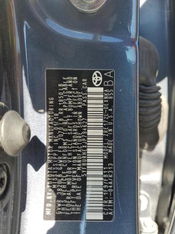 2018 TOYOTA COROLLA L 5YFBURHEXJP794627