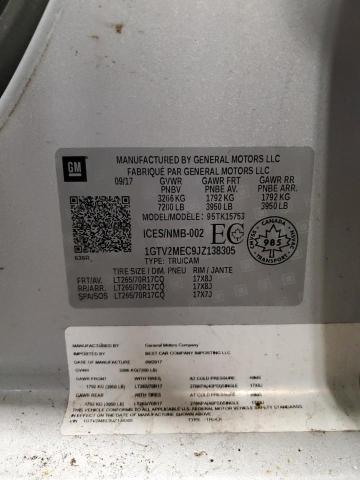 2018 GMC SIERRA K15 - 1GTV2MEC9JZ138305