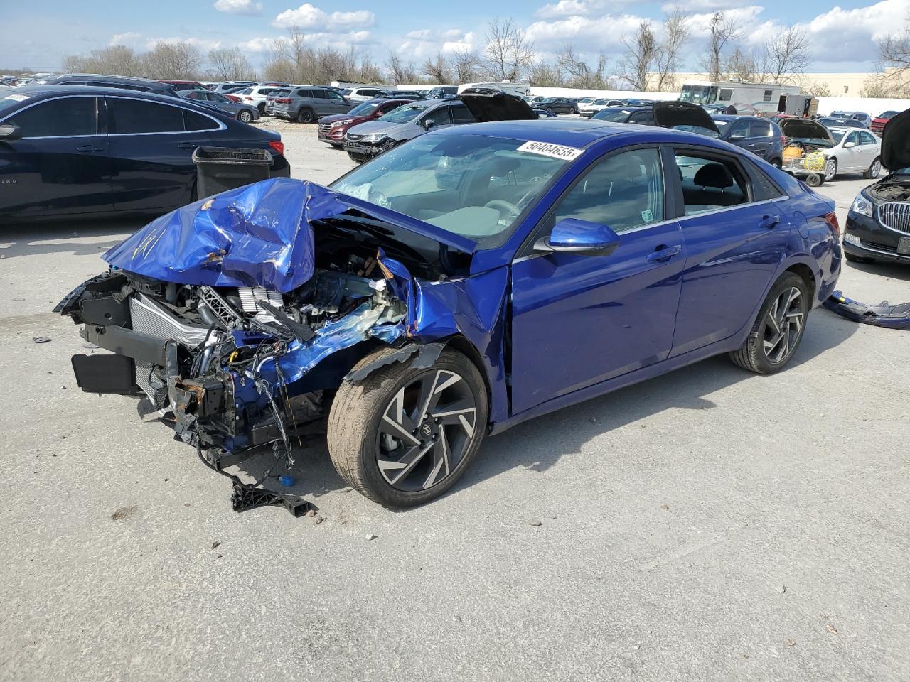 Lot #3207049646 2024 HYUNDAI ELANTRA SE