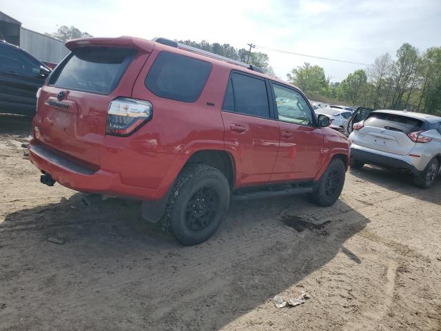 TOYOTA 4RUNNER SR 2023 red  gas JTEFU5JR1P5293263 photo #4
