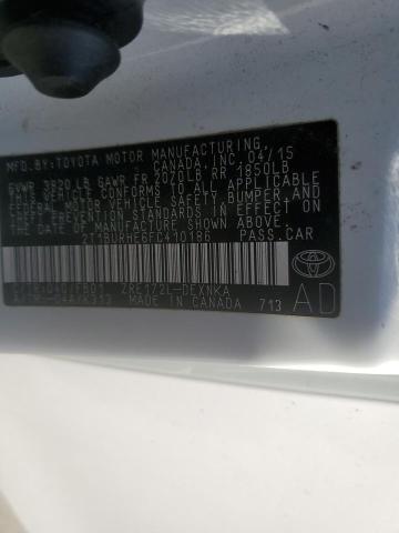 2015 TOYOTA COROLLA L - 2T1BURHE6FC410186