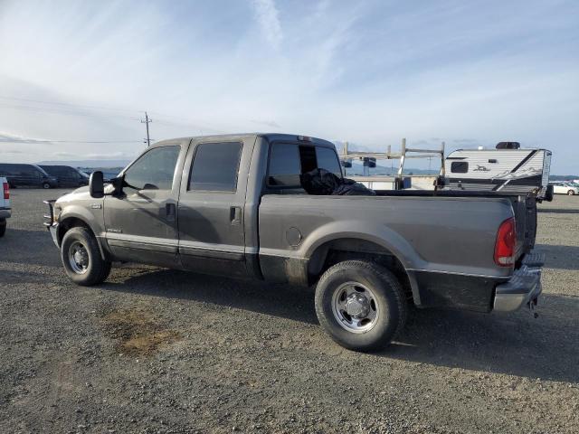 FORD F250 SUPER 2002 charcoal crew pic diesel 1FTNW20F42EA12257 photo #3