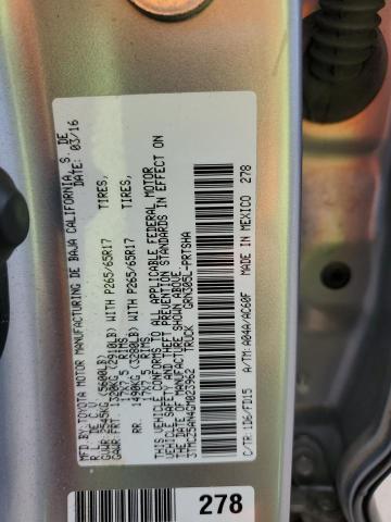 2016 TOYOTA TACOMA DOU - 3TMCZ5AN4GM023962