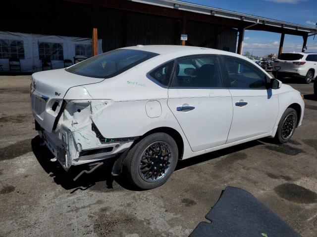 NISSAN SENTRA S 2016 white  gas 3N1AB7AP1GY227672 photo #4